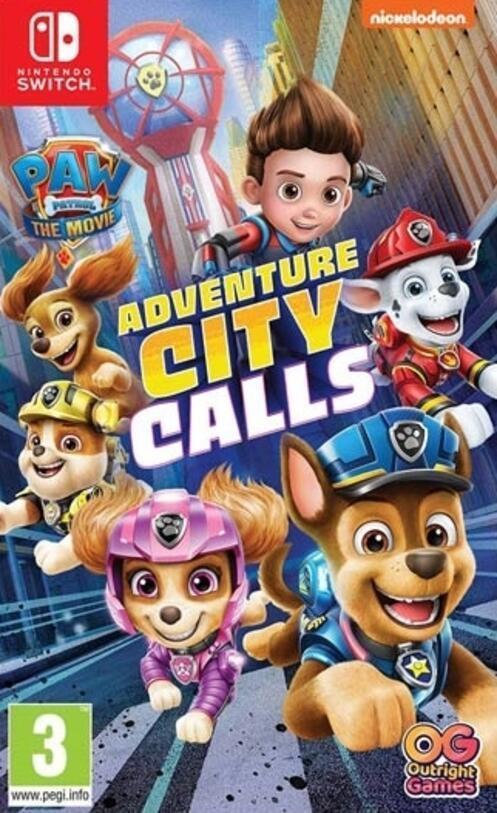 PAW Patrol The Movie: Adventure City Calls PAL Nintendo Switch
