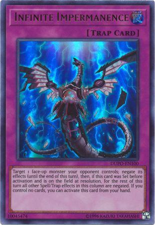 Infinite Impermanence DUPO-EN100 YuGiOh Duel Power