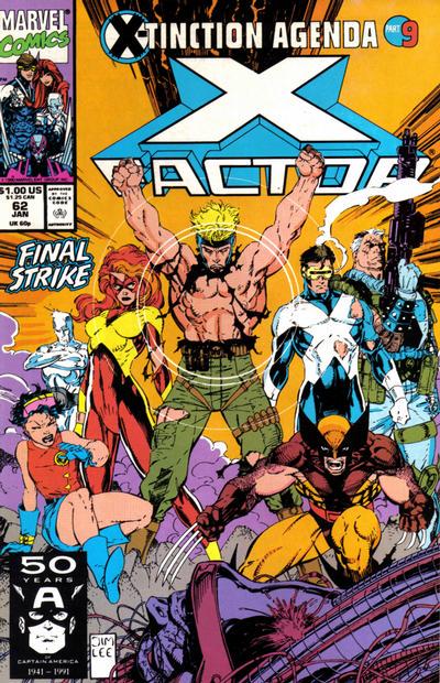 X-Factor #62 (1991) Comic Books X-Factor