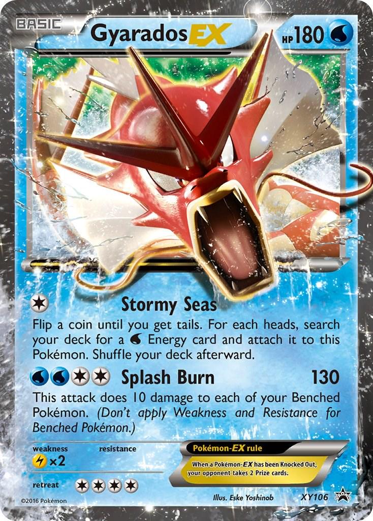 Gyarados EX #XY106 Pokemon Promo