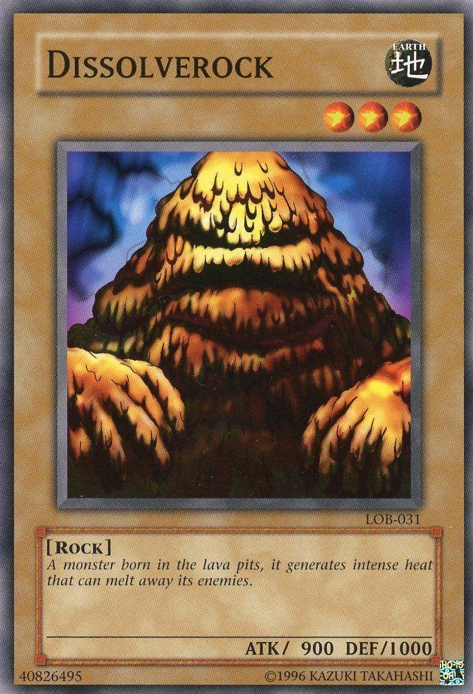 Dissolverock LOB-031 YuGiOh Legend of Blue Eyes White Dragon
