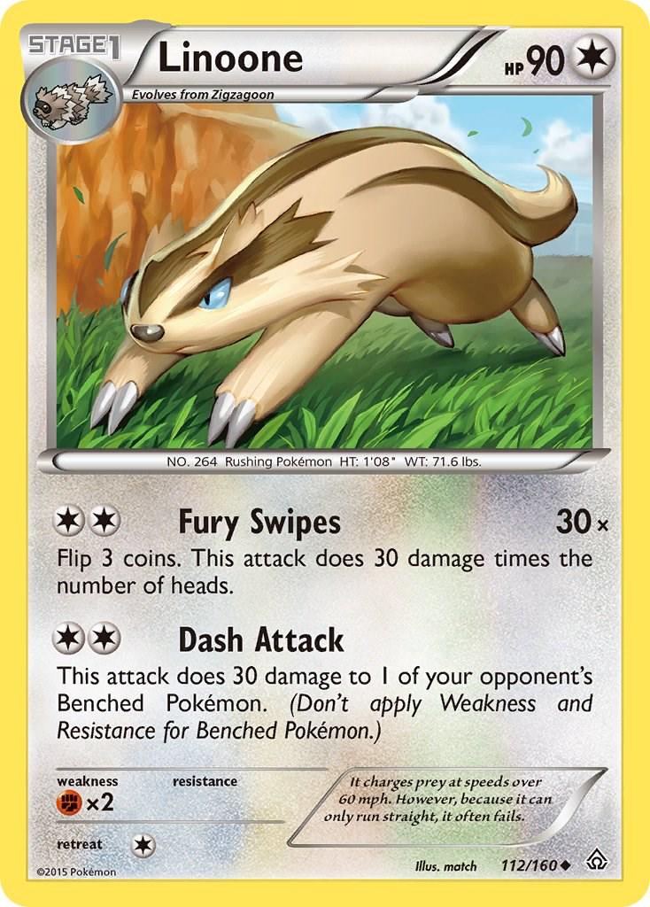 Linoone #112 Pokemon Primal Clash