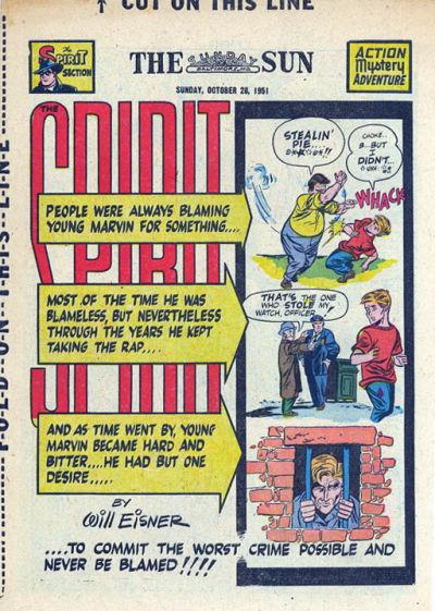 Spirit #10/28/1951 (1951) Comic Books Spirit