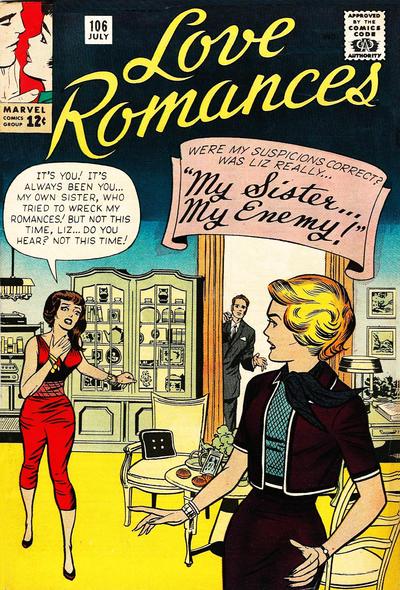 Love Romances #106 (1963) Comic Books Love Romances