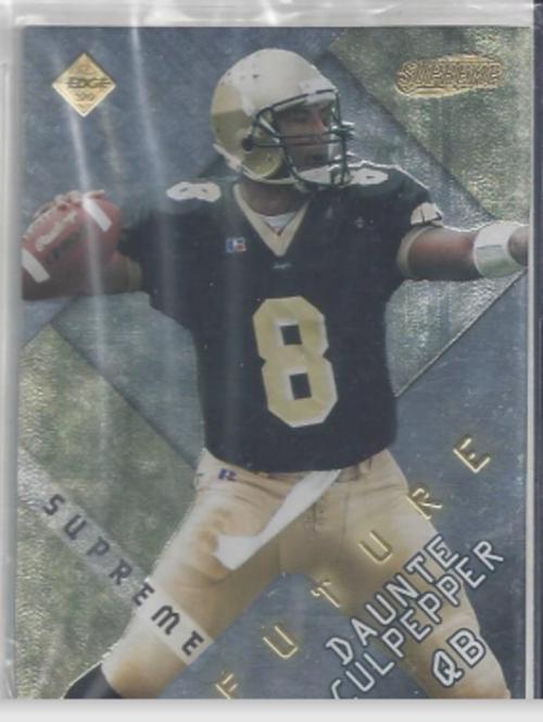 DAUNTE CULPEPPER #SF-03 Football Cards 1999 Collector's Edge Supreme Future