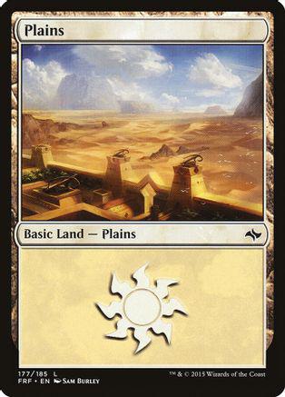 Plains #177 Magic Fate Reforged