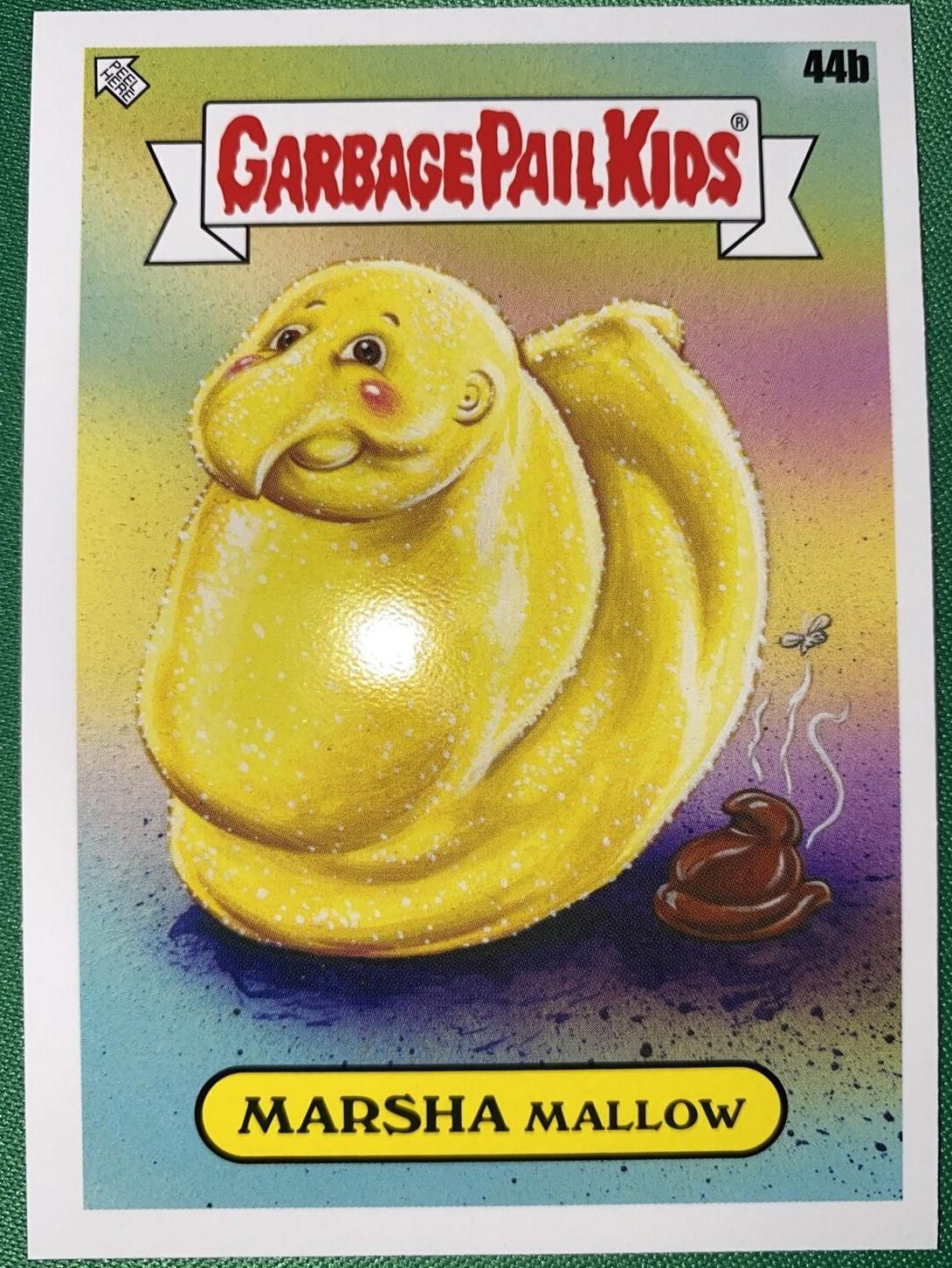 MARSHA Mallow #44b Garbage Pail Kids Food Fight