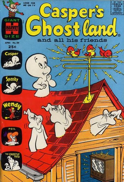 Casper's Ghostland #29 (1966) Comic Books Casper's Ghostland