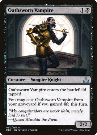 Oathsworn Vampire #80 Magic Rivals of Ixalan