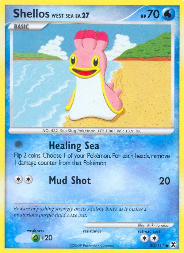 Shellos West Sea #80 Pokemon Rising Rivals