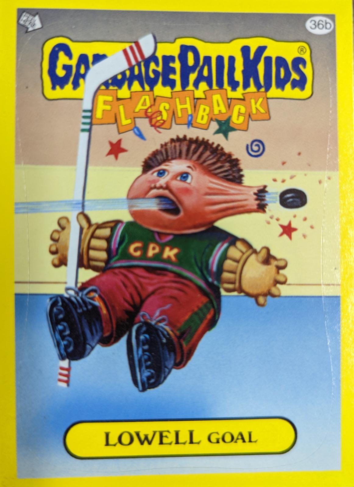 LOWELL Goal #36b 2011 Garbage Pail Kids