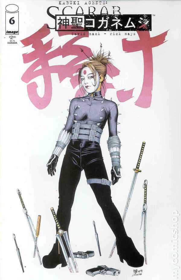Kabuki Agents Scarab #6 (2001) Comic Books Kabuki Agents Scarab