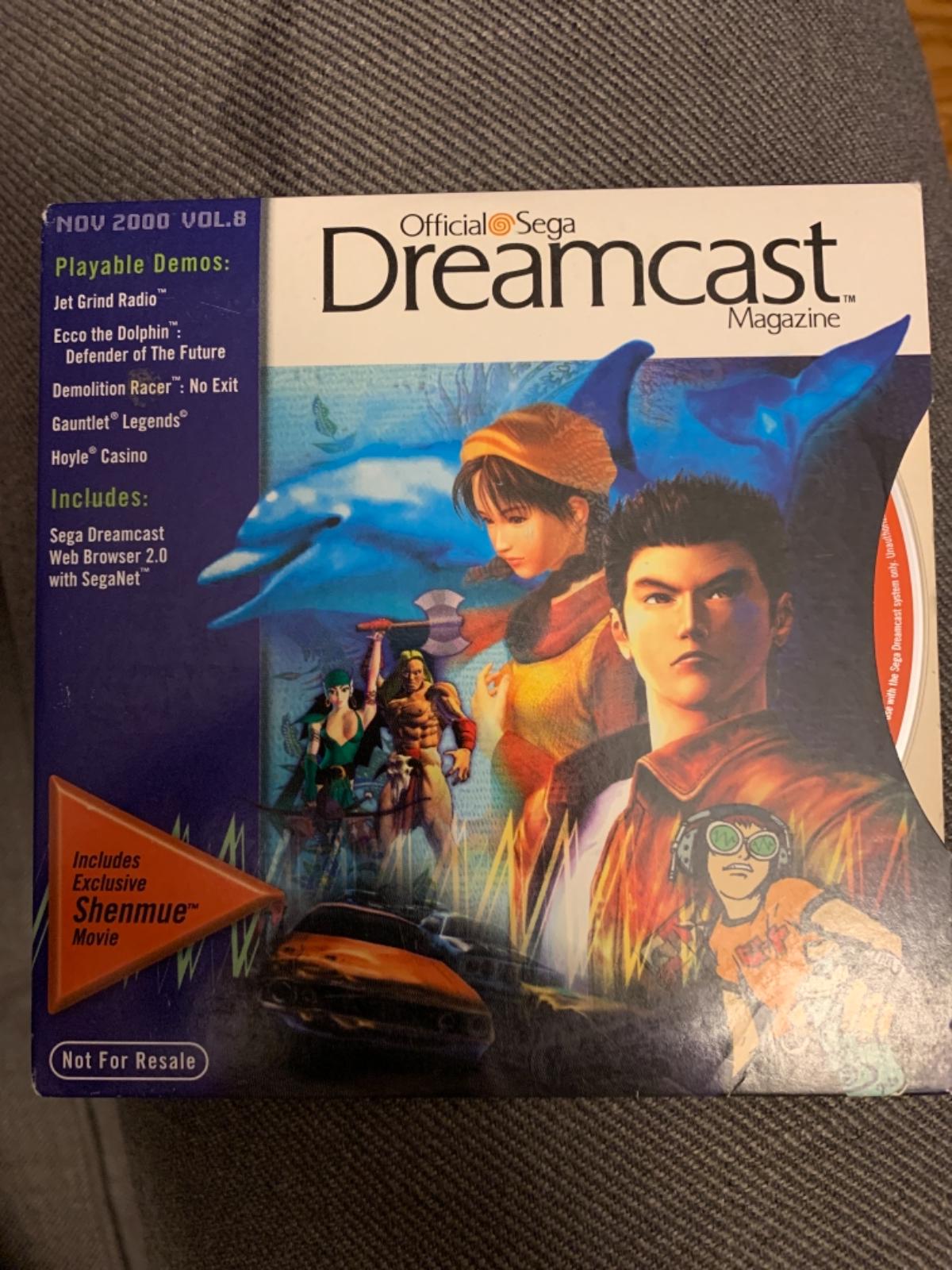 Official Sega Dreamcast Magazine Vol. 8 Sega Dreamcast