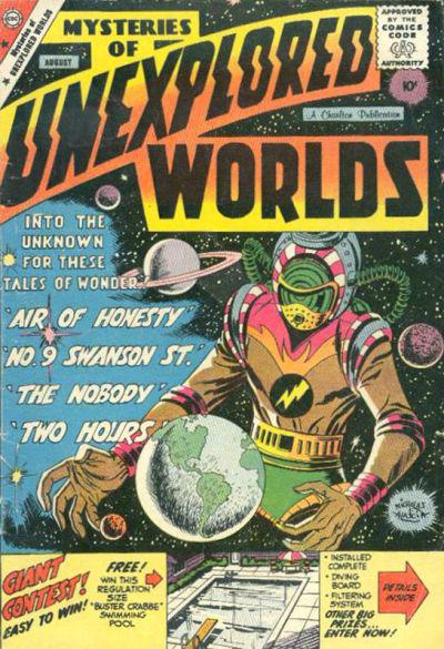 Mysteries of Unexplored Worlds #14 (1959) Comic Books Mysteries of Unexplored Worlds