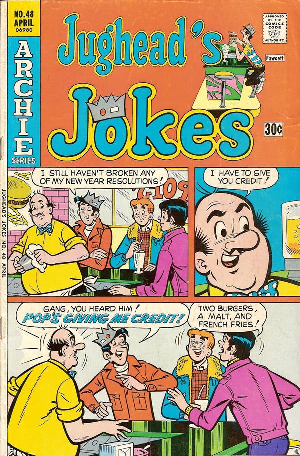 Jughead's Jokes #48 (1976) Comic Books Jughead's Jokes