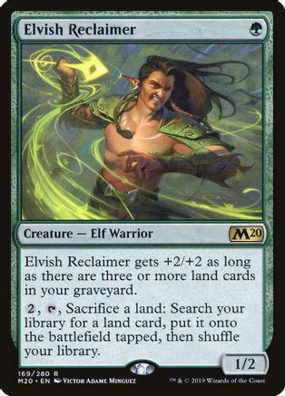 Elvish Reclaimer Magic Core Set 2020
