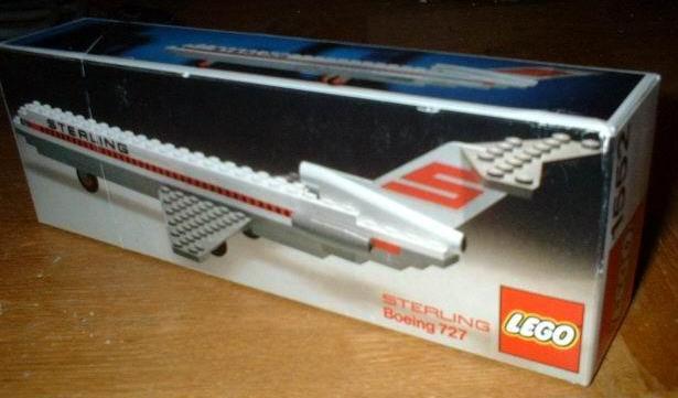 Sterling Boeing 727 #1552 LEGO LEGOLAND