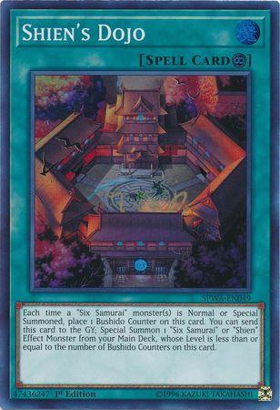 Shien's Dojo SPWA-EN049 YuGiOh Spirit Warriors