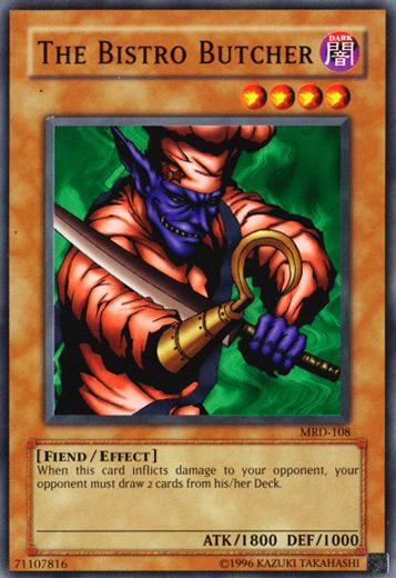 The Bistro Butcher MRD-108 YuGiOh Metal Raiders