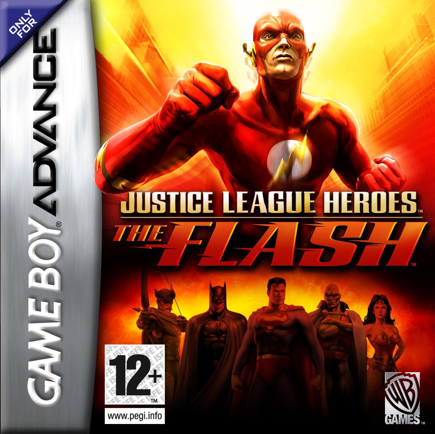 Justice League Heroes: The Flash PAL GameBoy Advance
