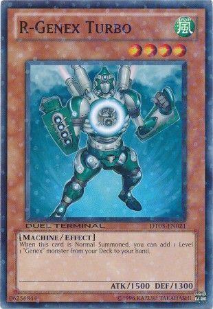 R-Genex Turbo DT03-EN021 YuGiOh Duel Terminal 3
