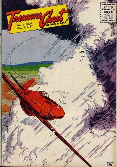 Treasure Chest of Fun and Fact #18 224 (1957) Comic Books Treasure Chest of Fun and Fact