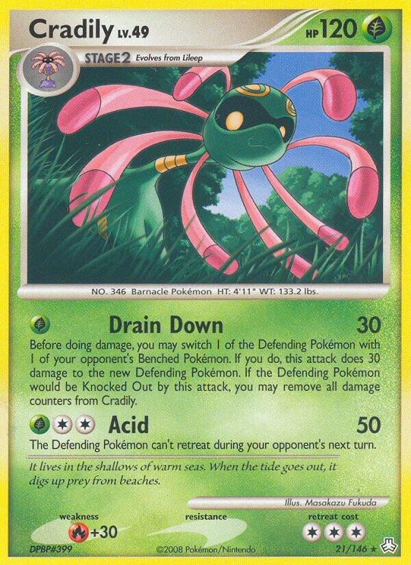 Cradily #21 Pokemon Legends Awakened