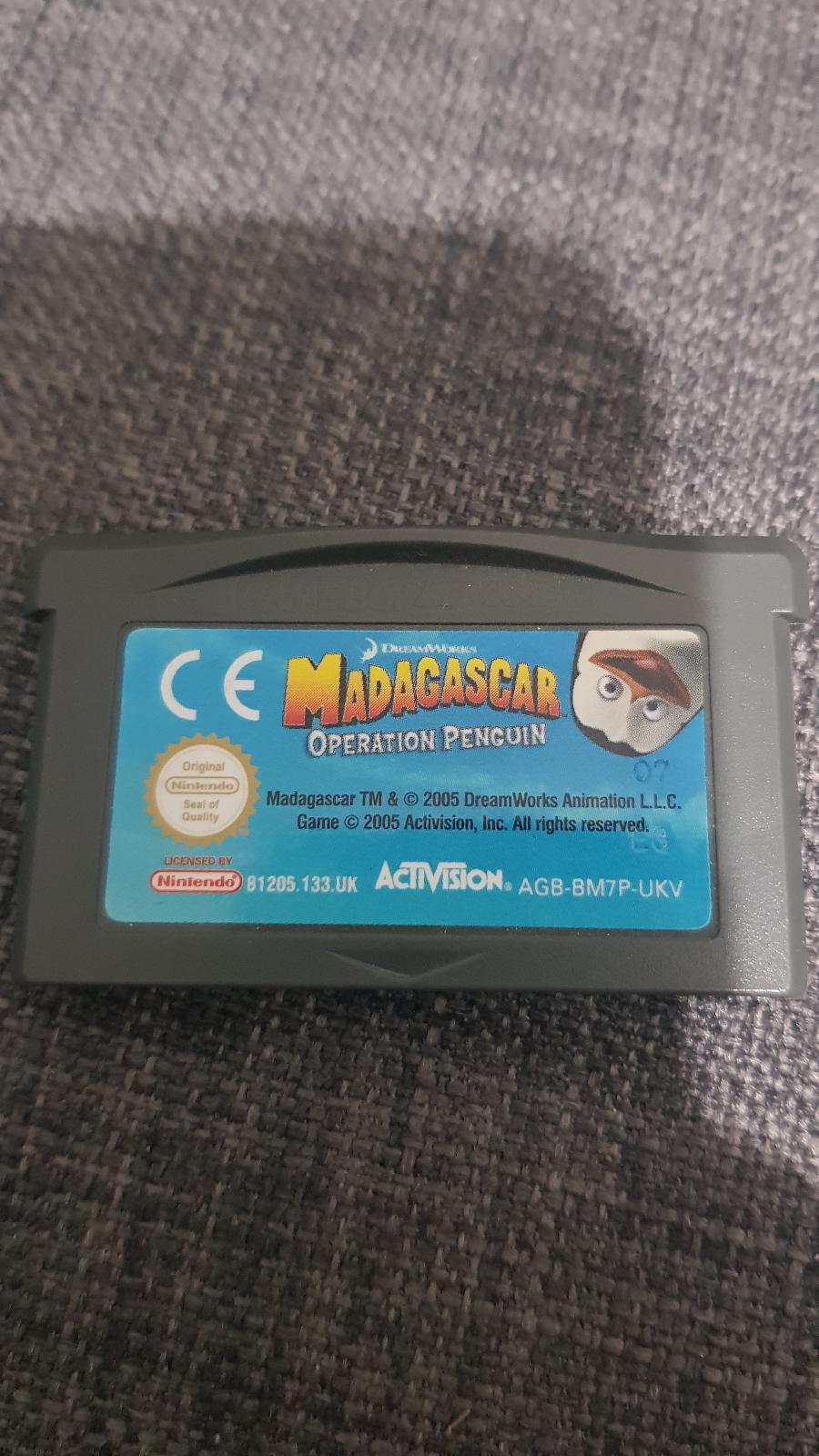 Madagascar Operation Penguin PAL GameBoy Advance
