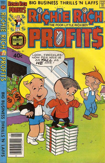 Richie Rich Profits #31 (1979) Comic Books Richie Rich Profits