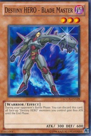 Destiny HERO - Blade Master LCGX-EN129 YuGiOh Legendary Collection 2: The Duel Academy Years Mega Pack