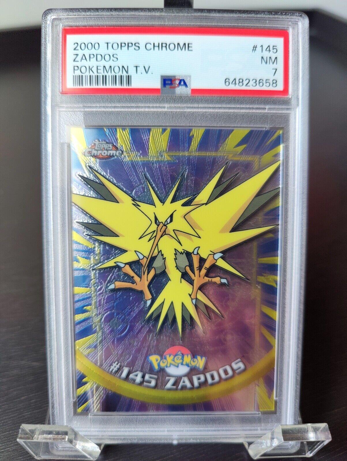 Zapdos #145 Pokemon 2000 Topps Chrome