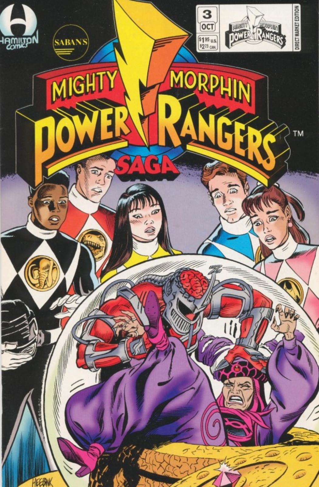 Mighty Morphin Power Rangers Saga #3 (1995) Comic Books Mighty Morphin Power Rangers Saga