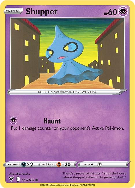 Shuppet #67 Pokemon Vivid Voltage