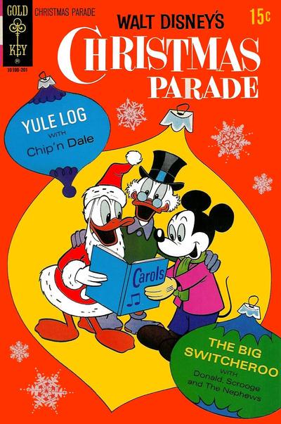 Walt Disney's Christmas Parade #9 (1972) Comic Books Walt Disney's Christmas Parade