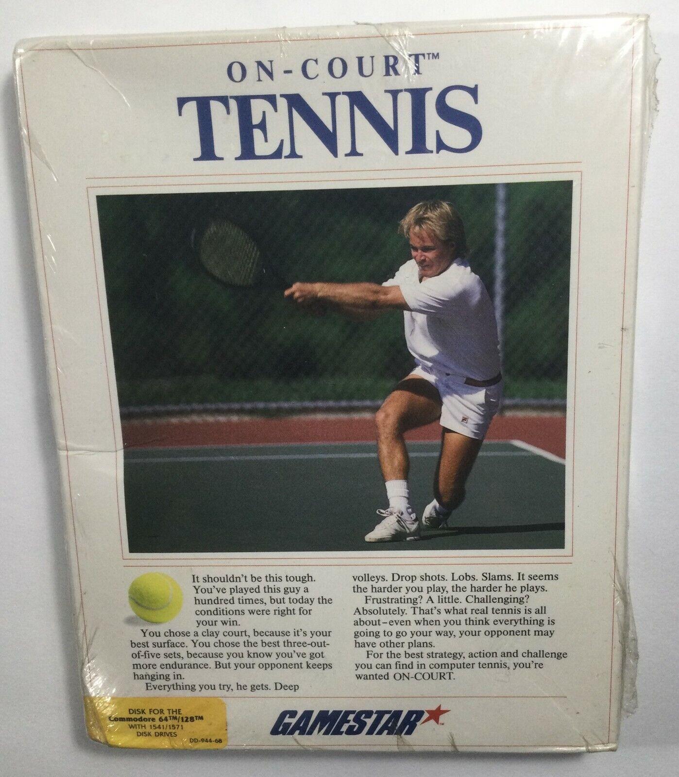 On-Court Tennis Commodore 64