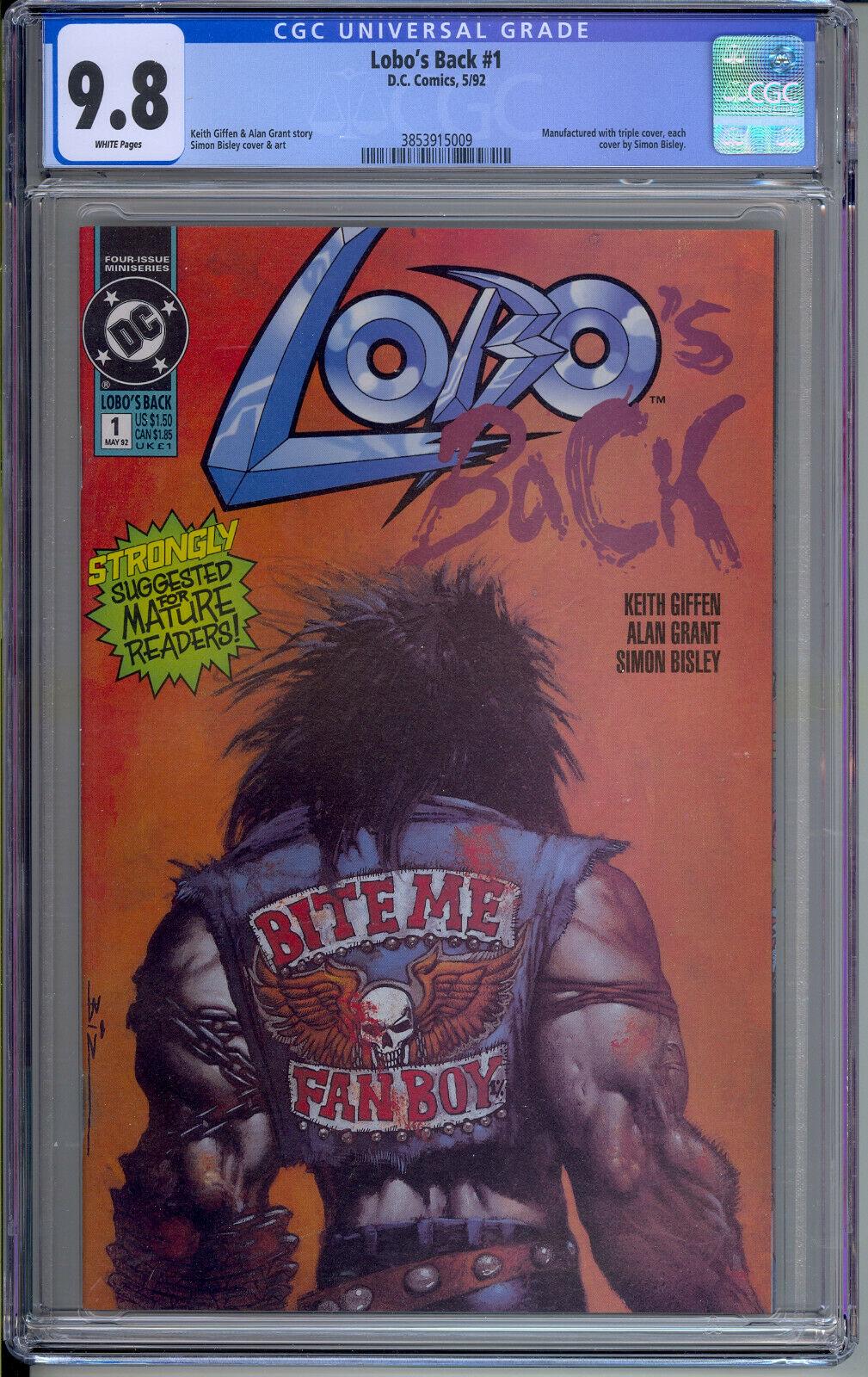 Lobo's Back #1 (1992) Comic Books Lobo's Back