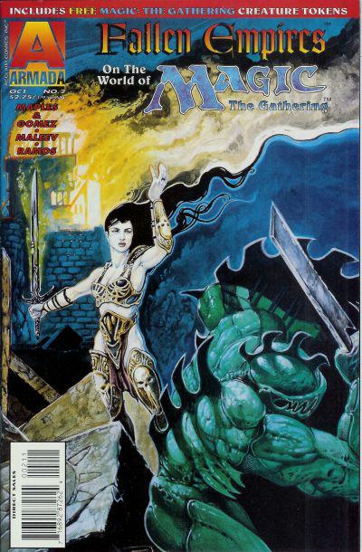 Magic The Gathering: Fallen Empires #2 (1995) Comic Books Magic The Gathering: Fallen Empires