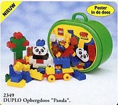 Green Suitcase #2349 LEGO DUPLO