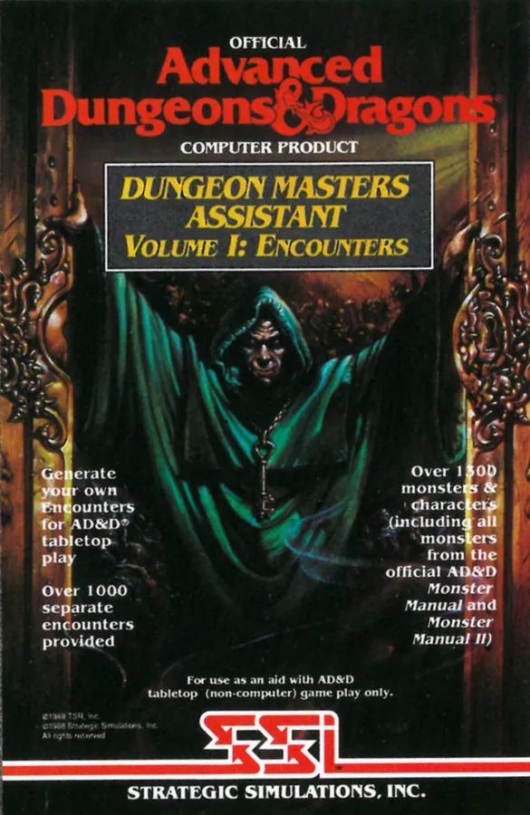 Dungeon Masters Assistant Volume I: Encounters PC Games