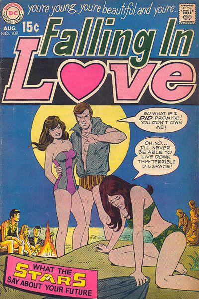 Falling in Love #109 (1969) Comic Books Falling In Love