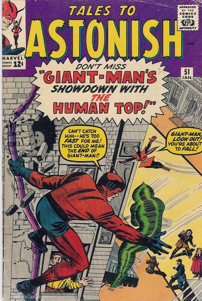 Tales to Astonish #51 (1964) Comic Books Tales to Astonish