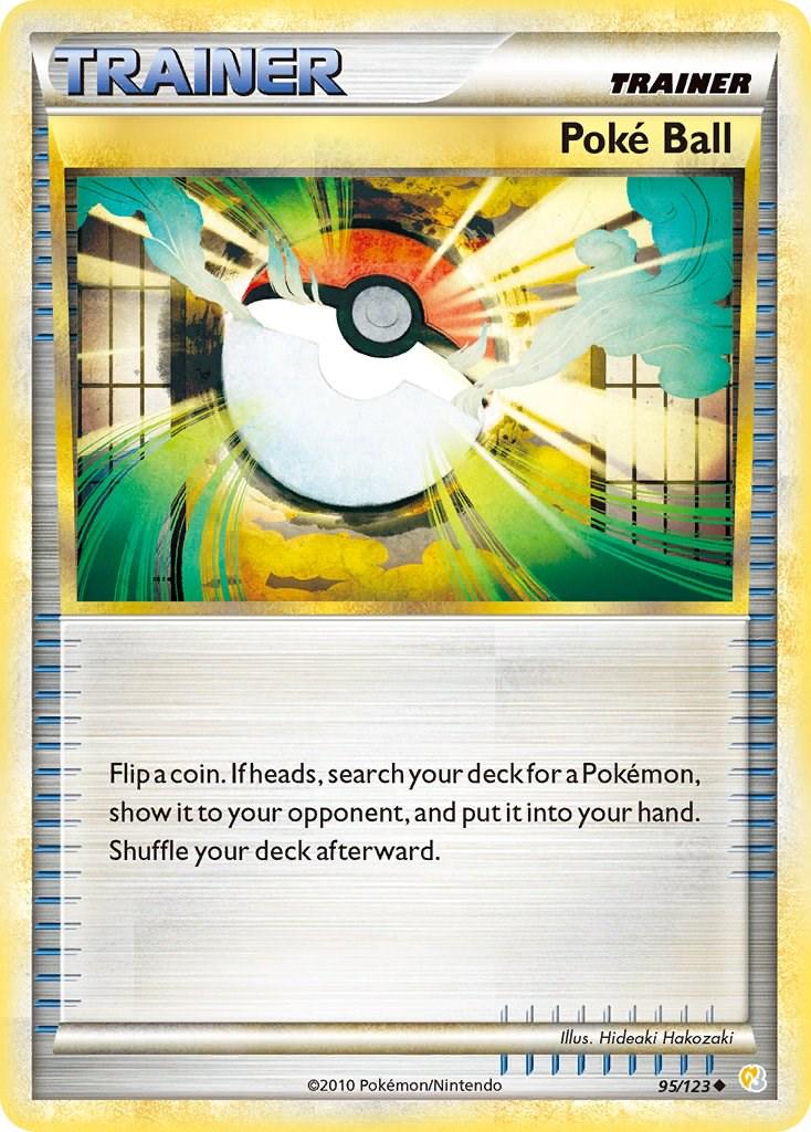 Poke Ball #95 Pokemon HeartGold & SoulSilver