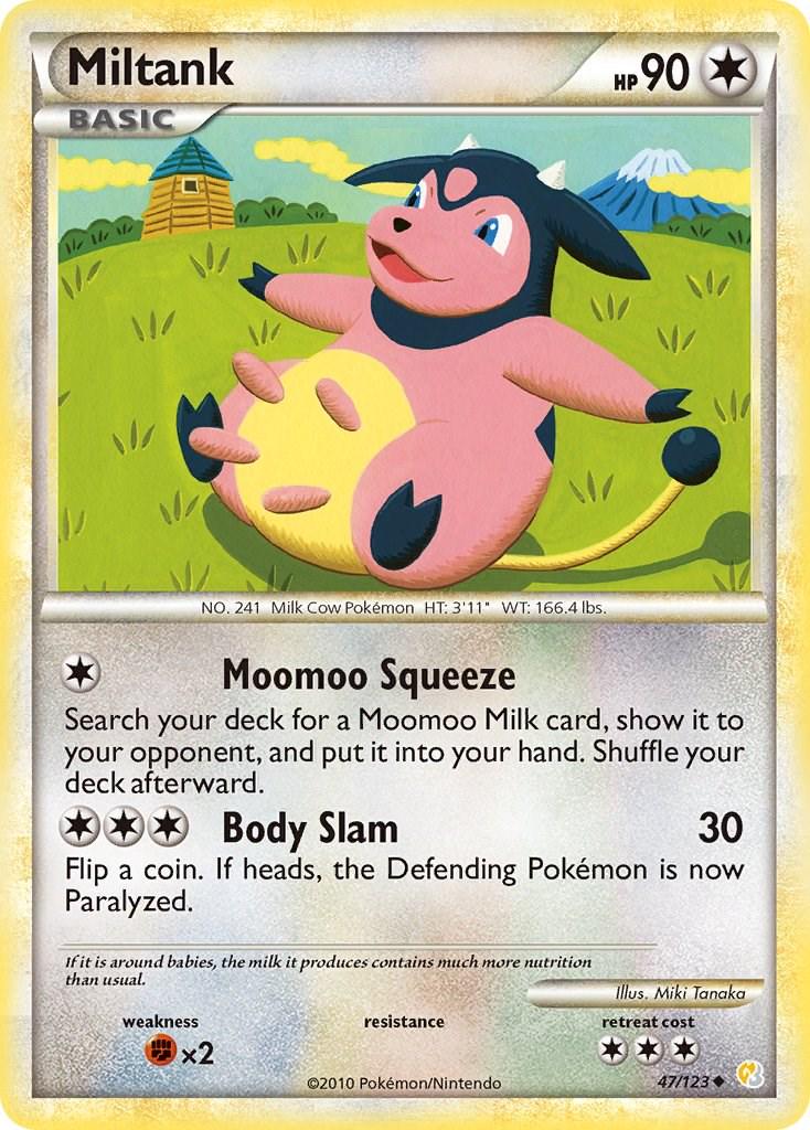 Miltank #47 Pokemon HeartGold & SoulSilver