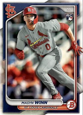 Masyn Winn #2 Baseball Cards 2024 Bowman