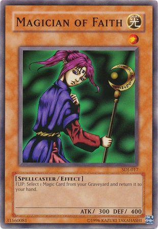 Magician of Faith SDJ-017 YuGiOh Starter Deck: Joey