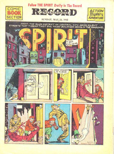 Spirit #5/24/1942 (1942) Comic Books Spirit