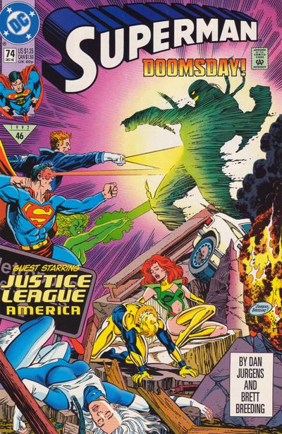Superman #74 (1992) Comic Books Superman