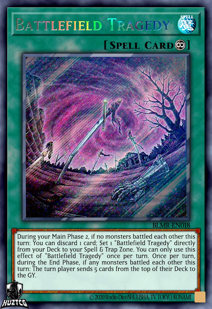 Battlefield Tragedy BLMR-EN018 YuGiOh Battles of Legend: Monstrous Revenge
