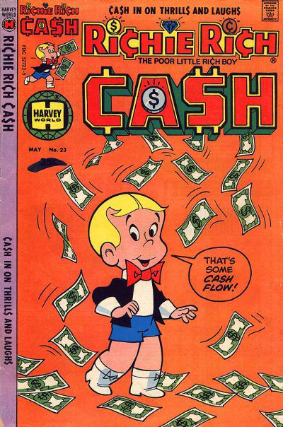 Richie Rich Cash #23 (1978) Comic Books Richie Rich Cash