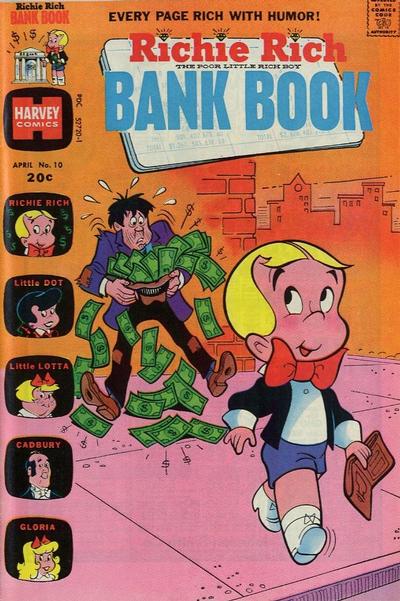 Richie Rich Bank Book #10 (1974) Comic Books Richie Rich Bank Book